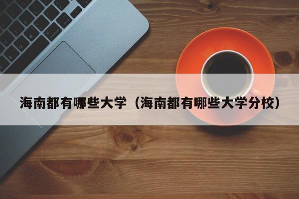 海南都有哪些大学（海南都有哪些大学分校）